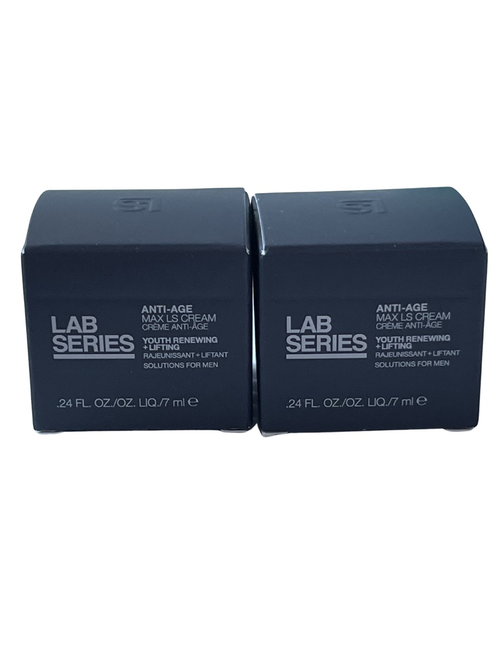 ✨ Lab Series Anti-Age Max LS Cream Deluxe Sample Set 2 x 7mL Men’s